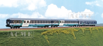 ACME 55364 - H0 - 3-tlg. Set Personenwagen Nachtzug Trenitalia, FS, Ep. V-VI